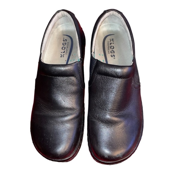 KLOGS Womens 8.5M Black Boca Non-Marking Slip-Resistant Slip On Clog Shoes - Picture 3 of 11